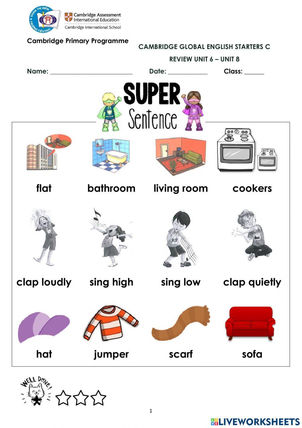 CGES C-Review U6-U8-Part 1