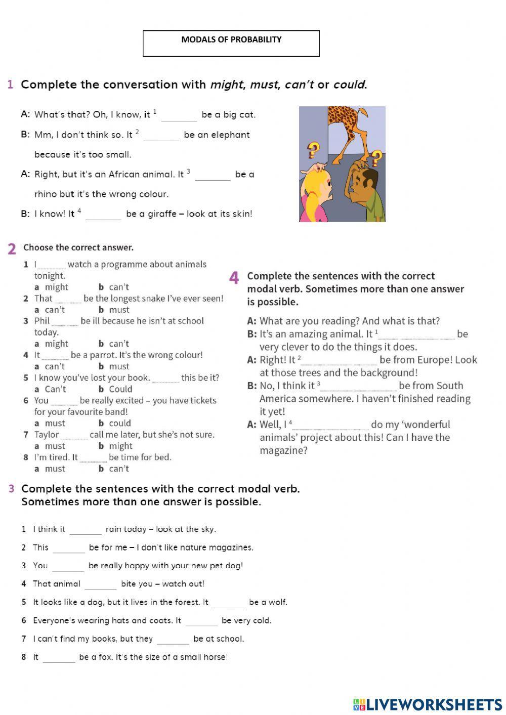 Modals of probability