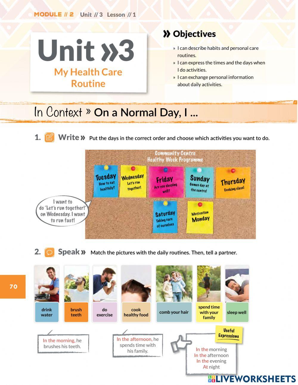 Module 2, Unit 3, Lesson 1 - part 1