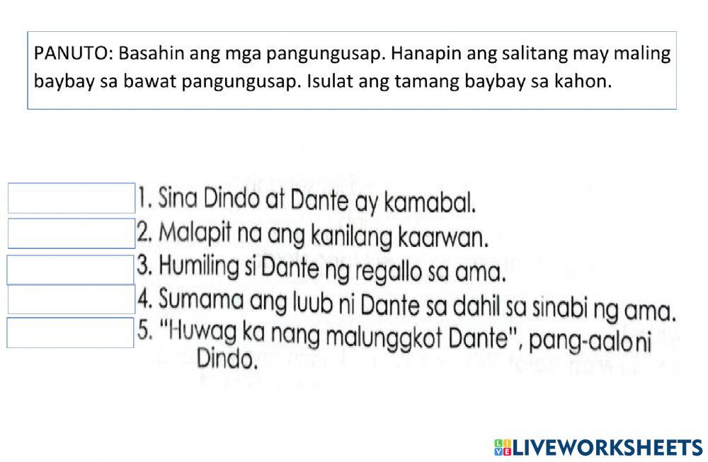 Filipino-module 7