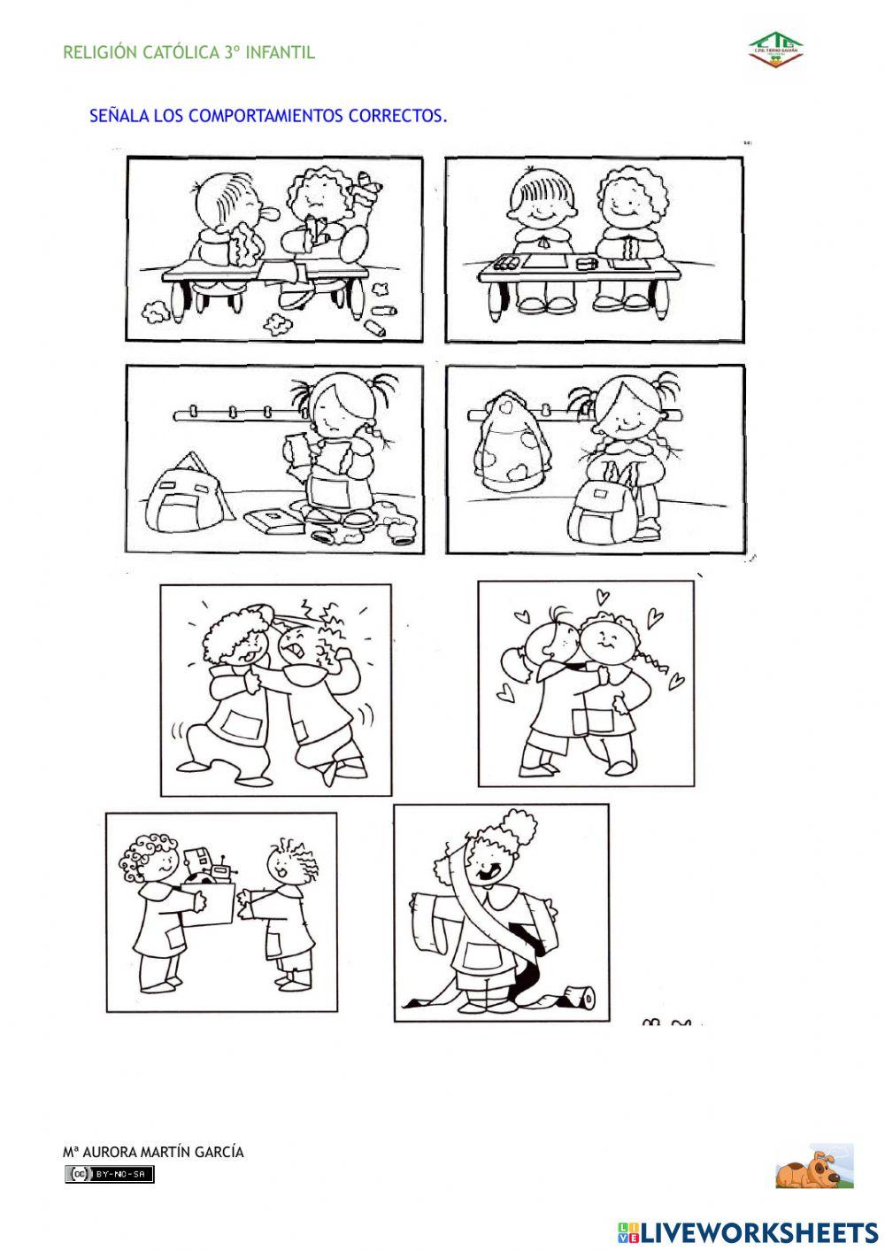 Comportamiento correcto