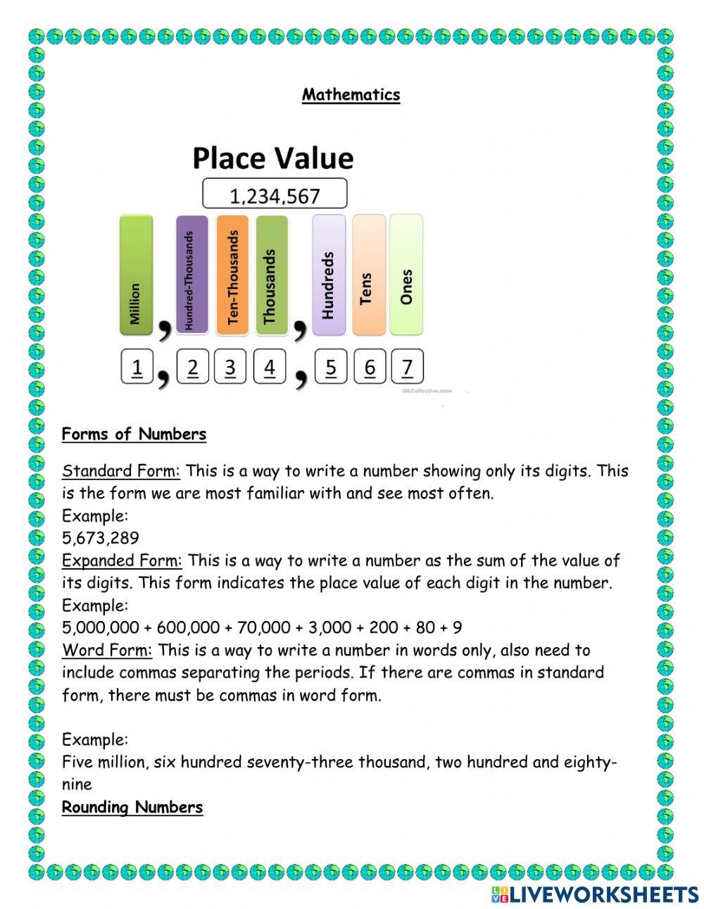 Grade 4 Mid Term Review