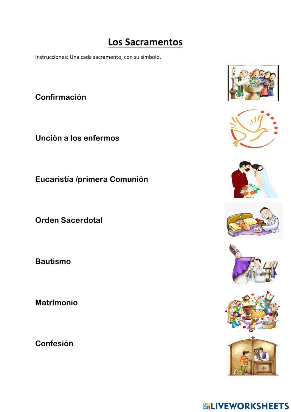 Los sacramentos