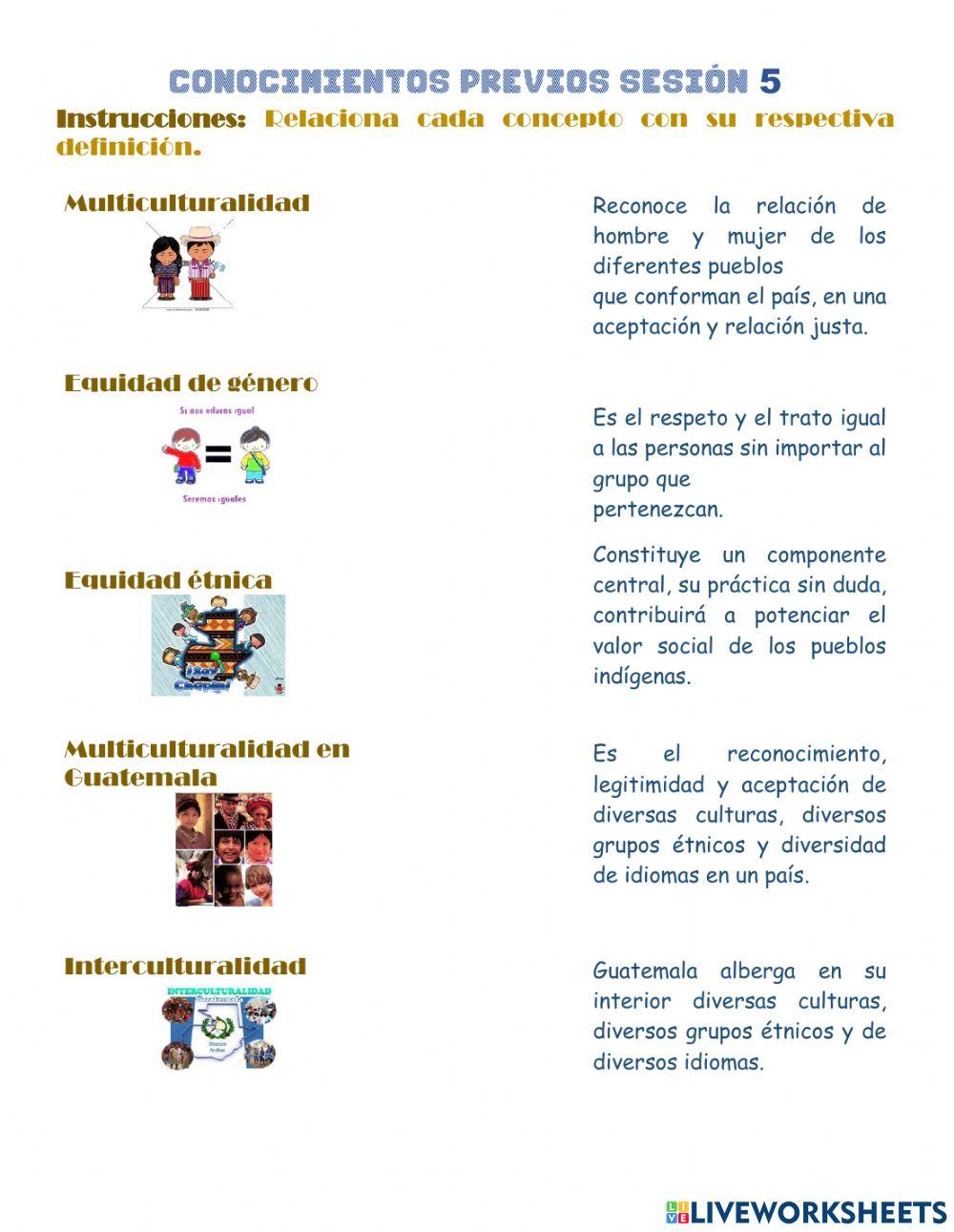 Conocimientos previos sesión 5