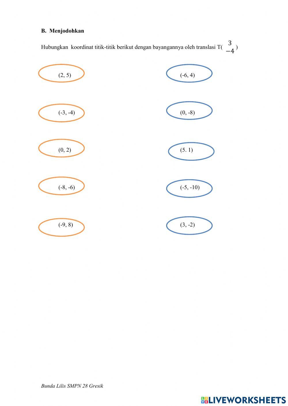 LKPD Transformasi Geometri 2