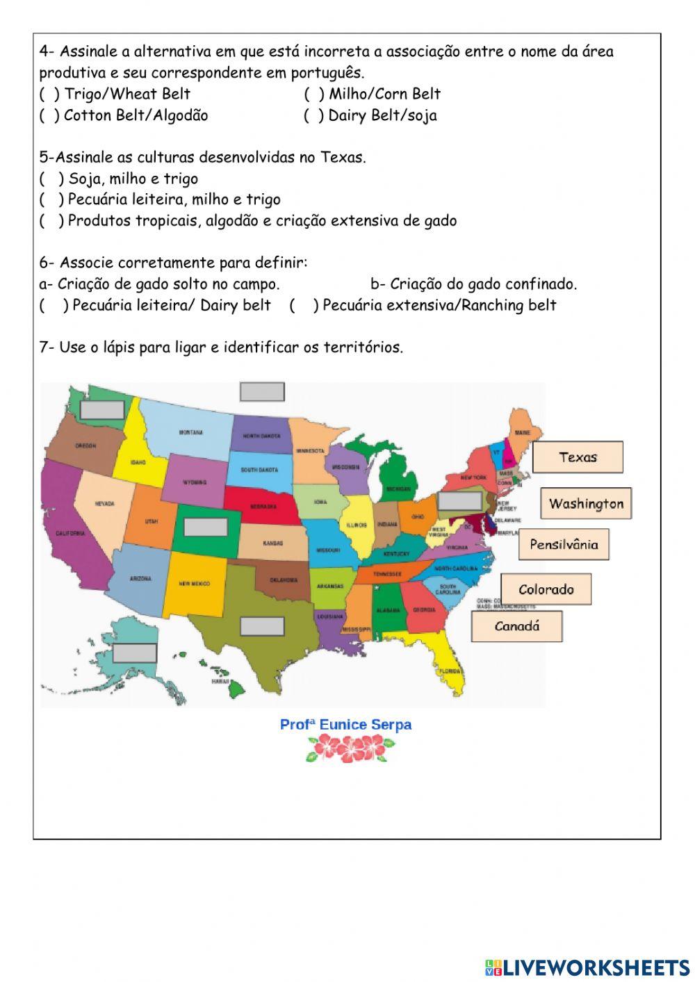 Economia Agrícola dos Estados Unidos