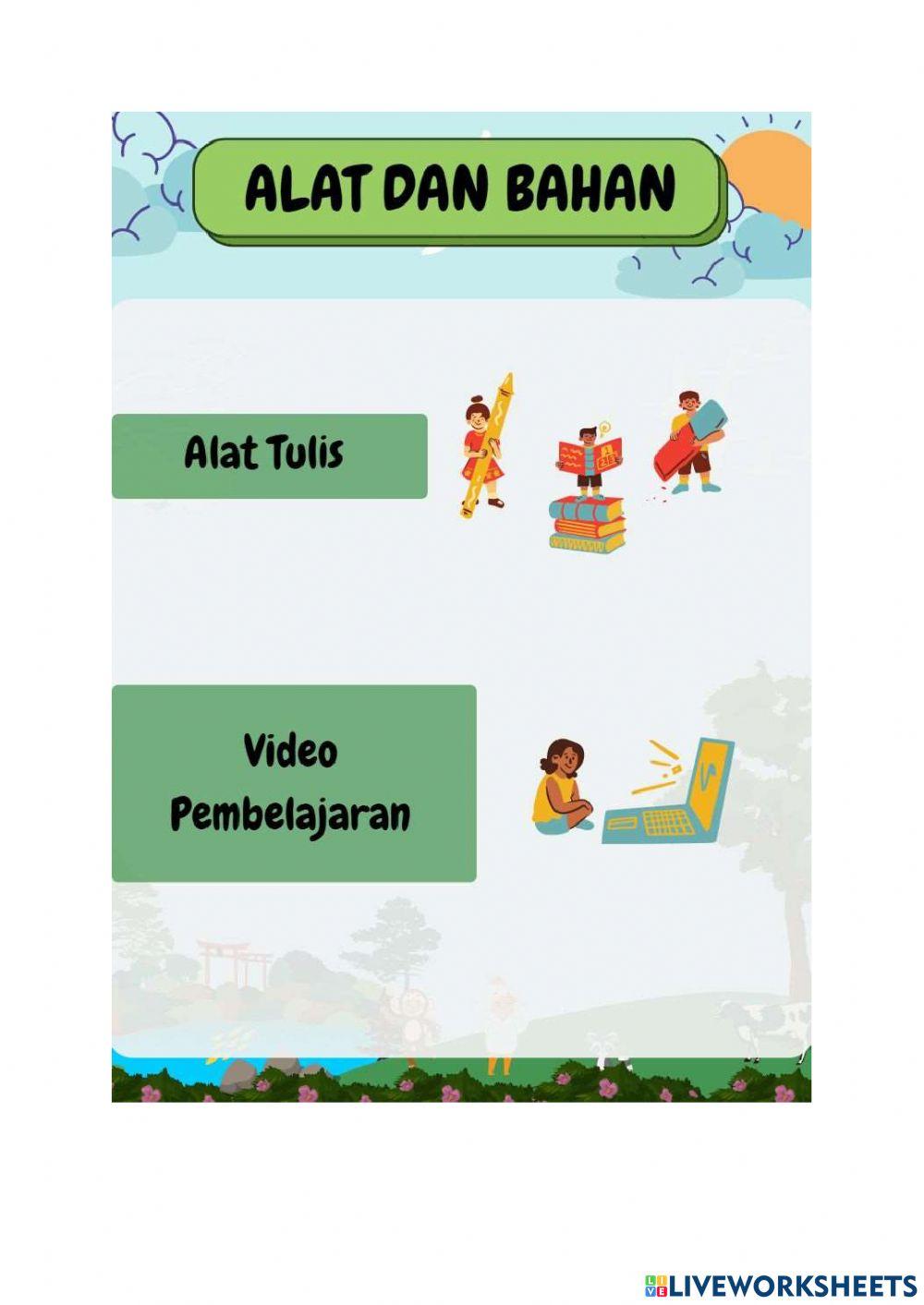 LKPD IPA Kelas 4 Tema 4 Subtema 1 Pembelajaran 1