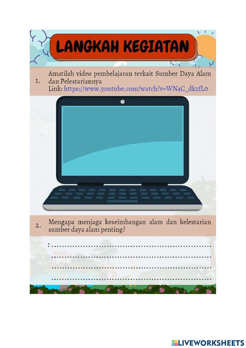 LKPD IPA Kelas 4 Tema 4 Subtema 1 Pembelajaran 1