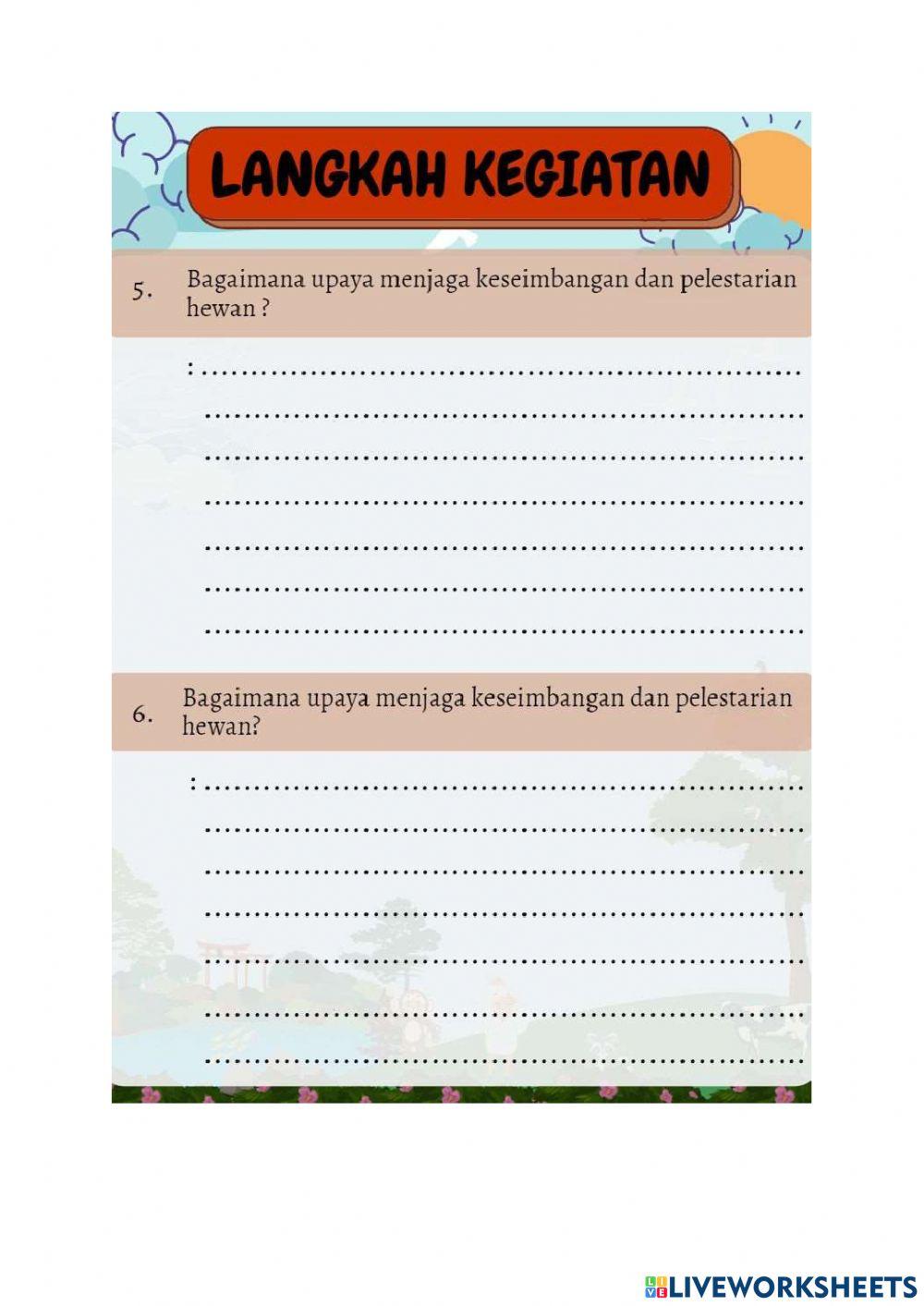 LKPD IPA Kelas 4 Tema 4 Subtema 1 Pembelajaran 1