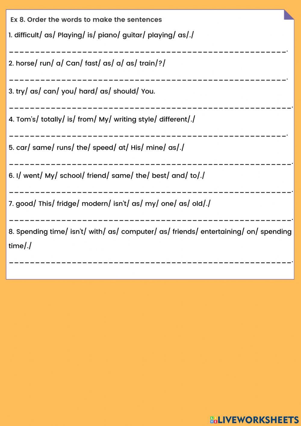 Worksheet 1-U4-Grade 7