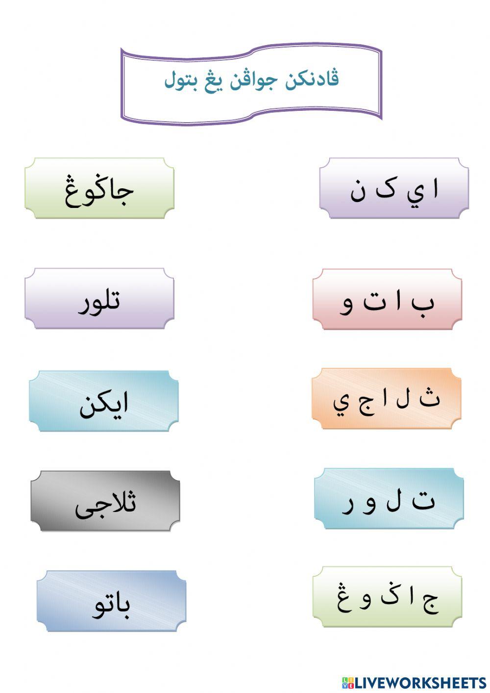 Huruf & Perkataan Jawi