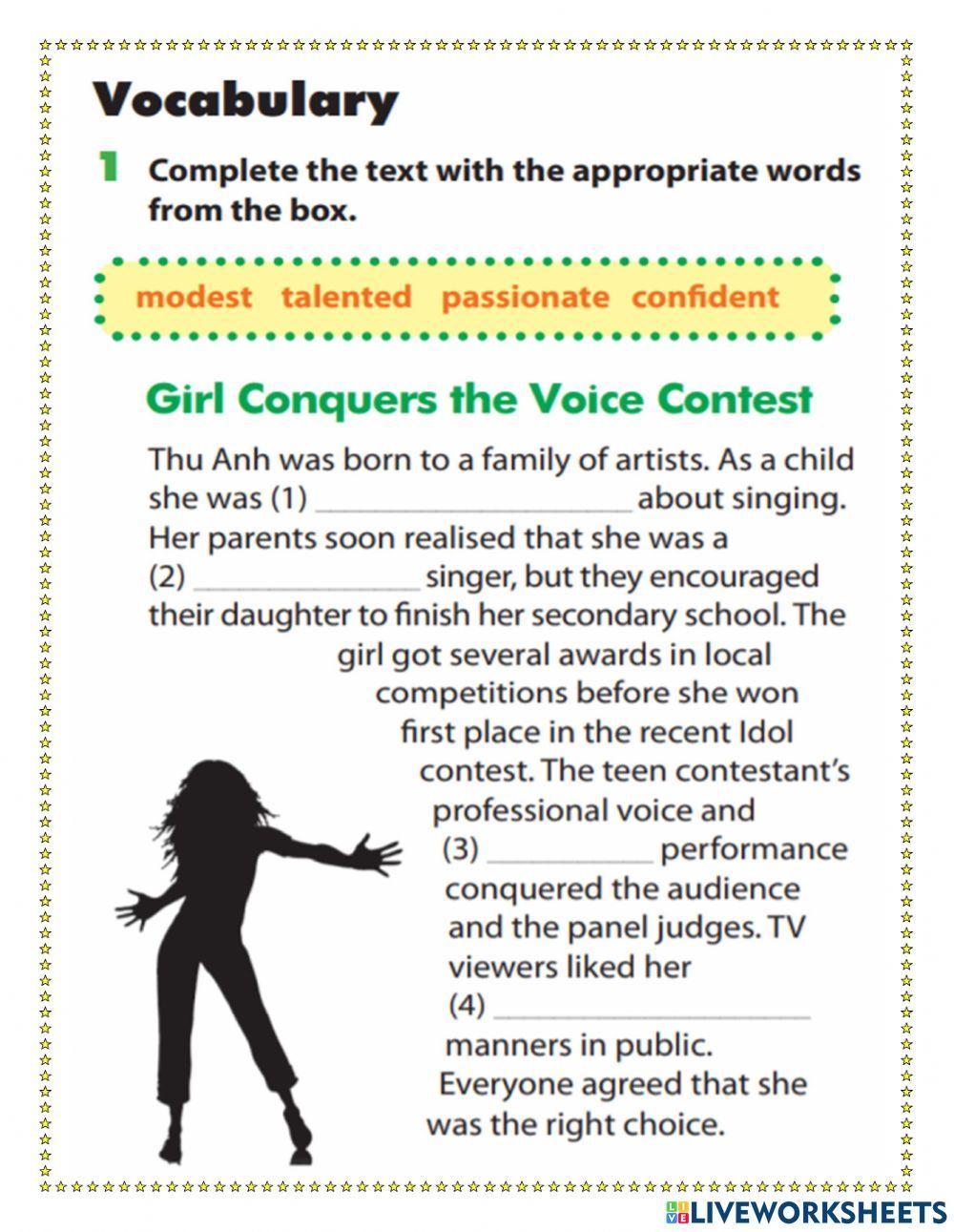 English 10 - Unit 3 - Looking back