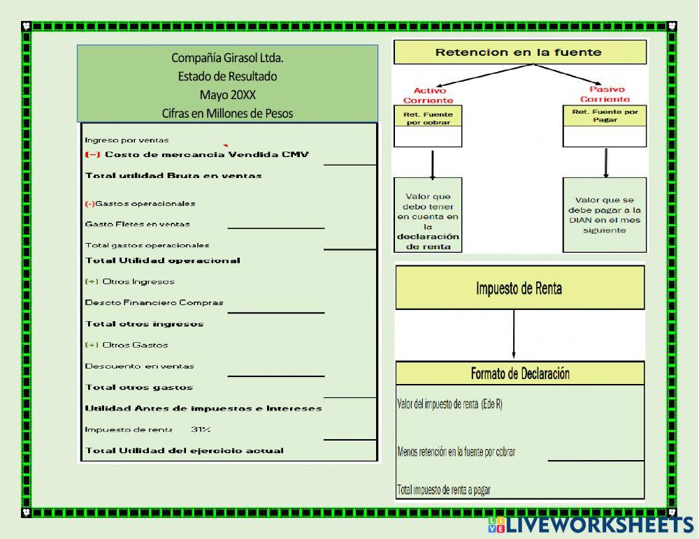 Inv2 worksheet | Live Worksheets