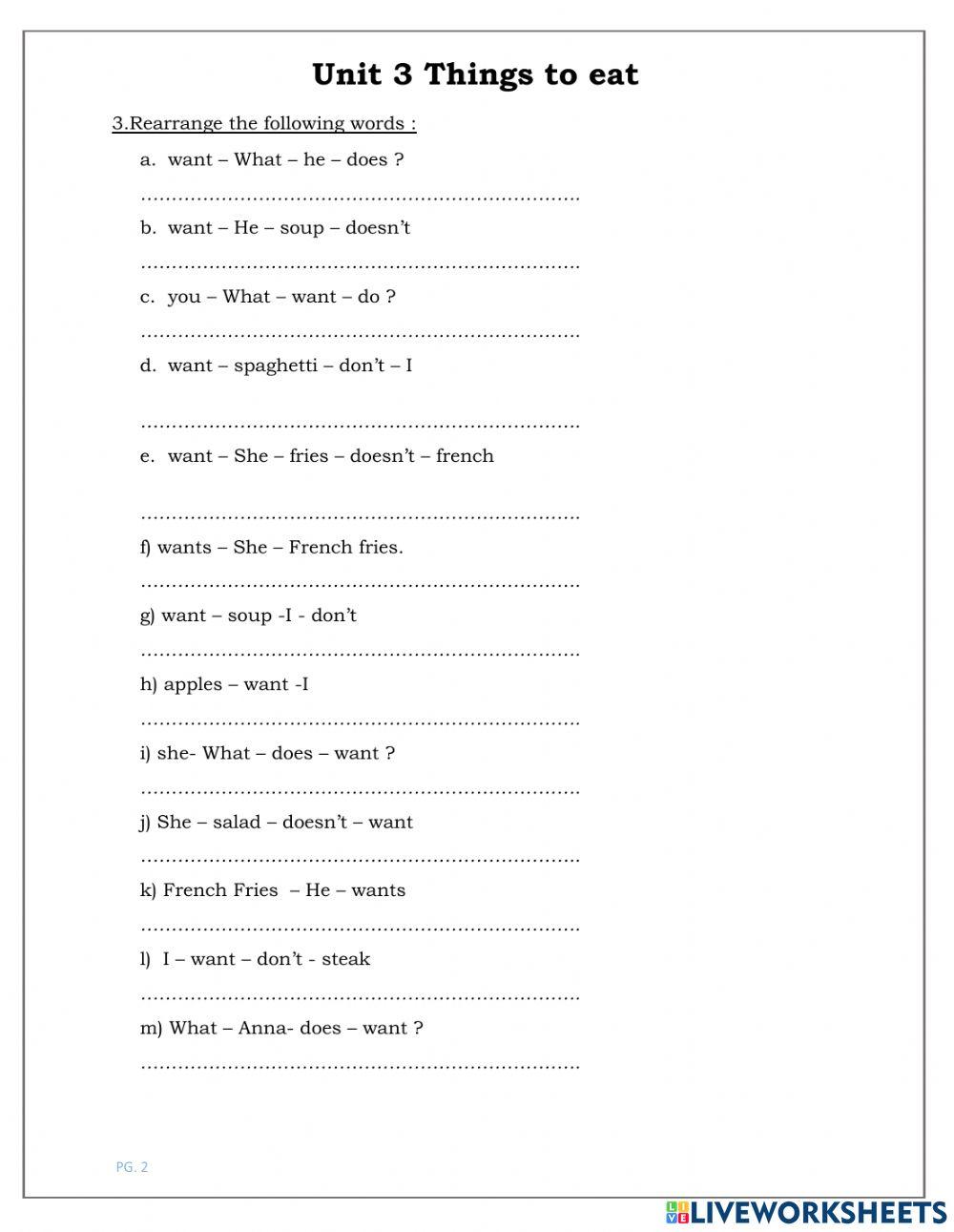 Ms.Hang - Everybody Up 2 - Unit 3 - Lesson 1
