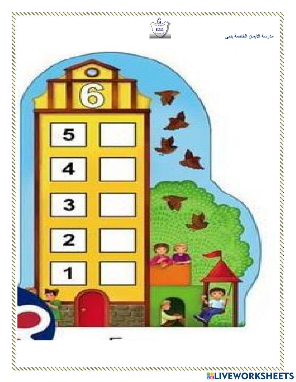 طرائق تكوين العدد 6 أ-دعاء حسن