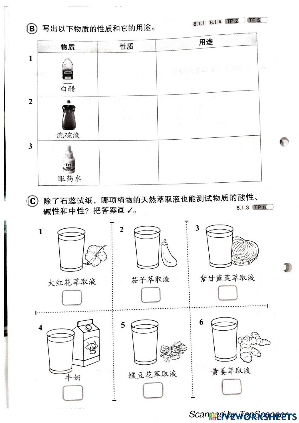 三年级 科学 评估10，11