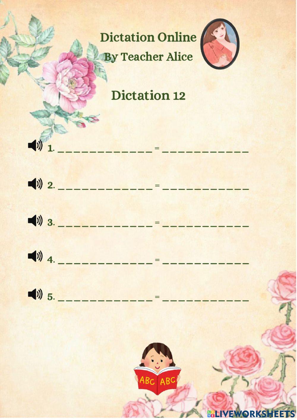 Dictation12
