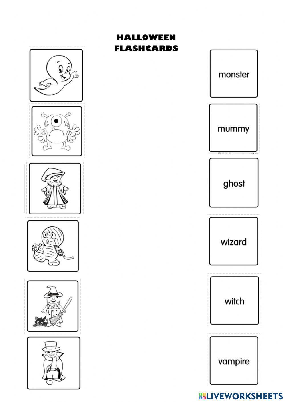 Halloween Flashcards