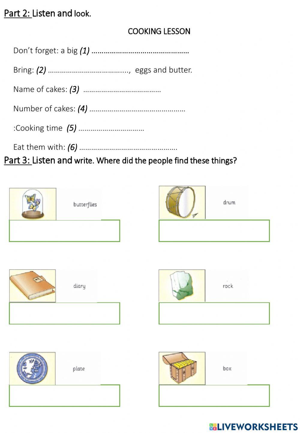 Listening Practice (M-25)