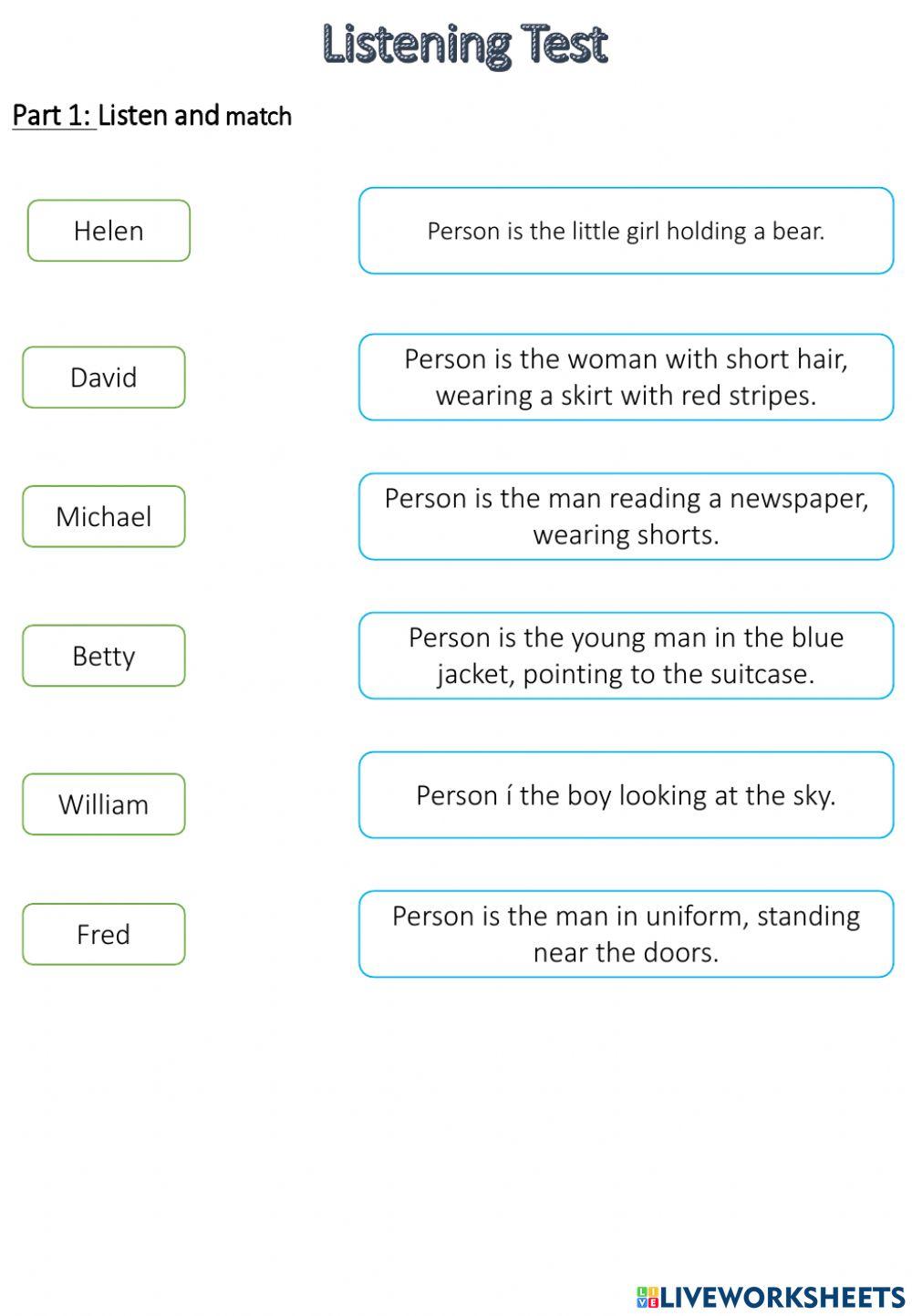 Listening Practice (W-27)