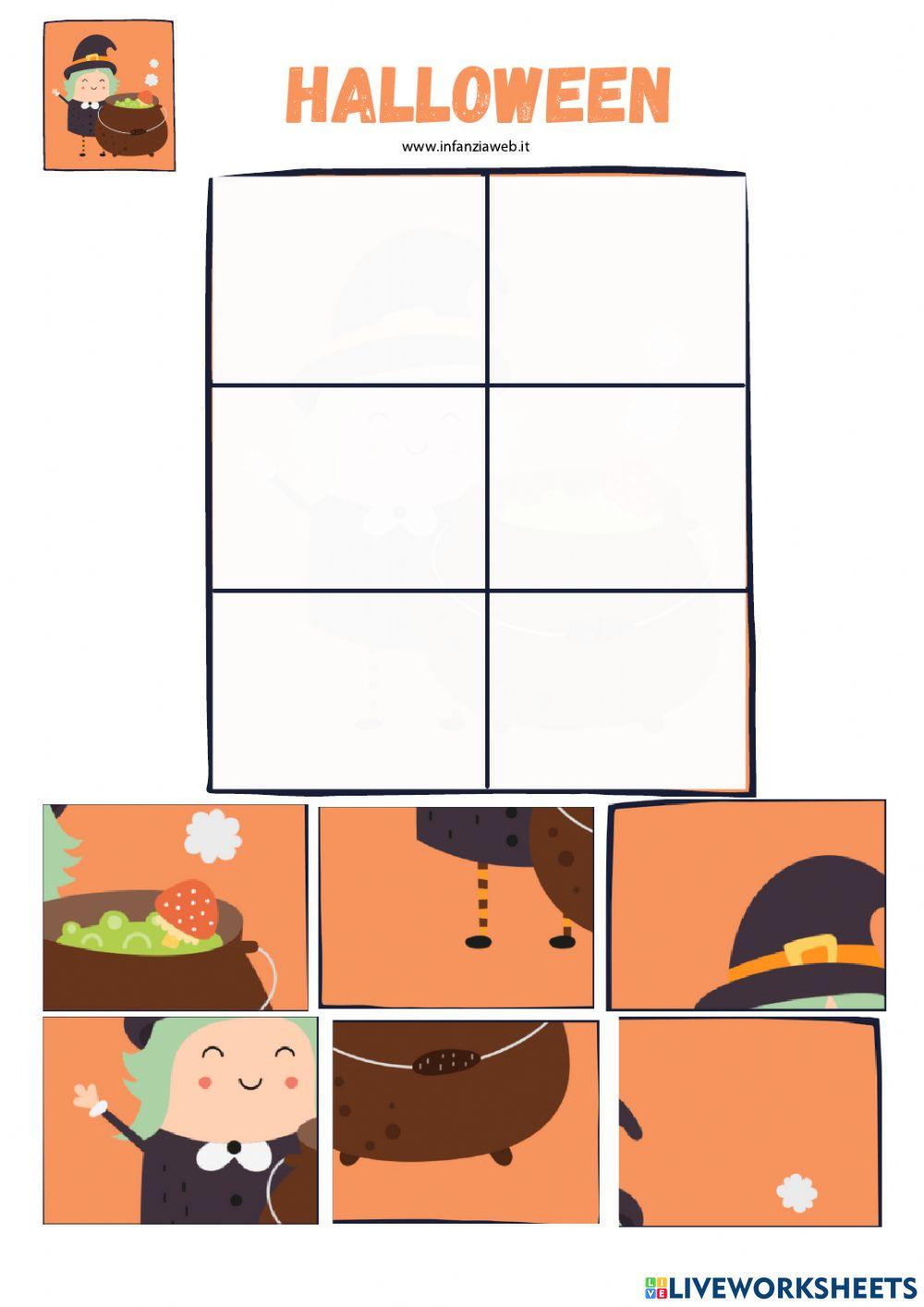 Puzzle halloween Puzzle halloween