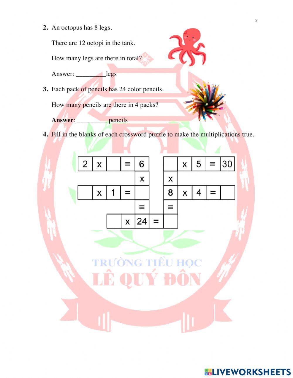 Math 4-U3L1-Multiplication