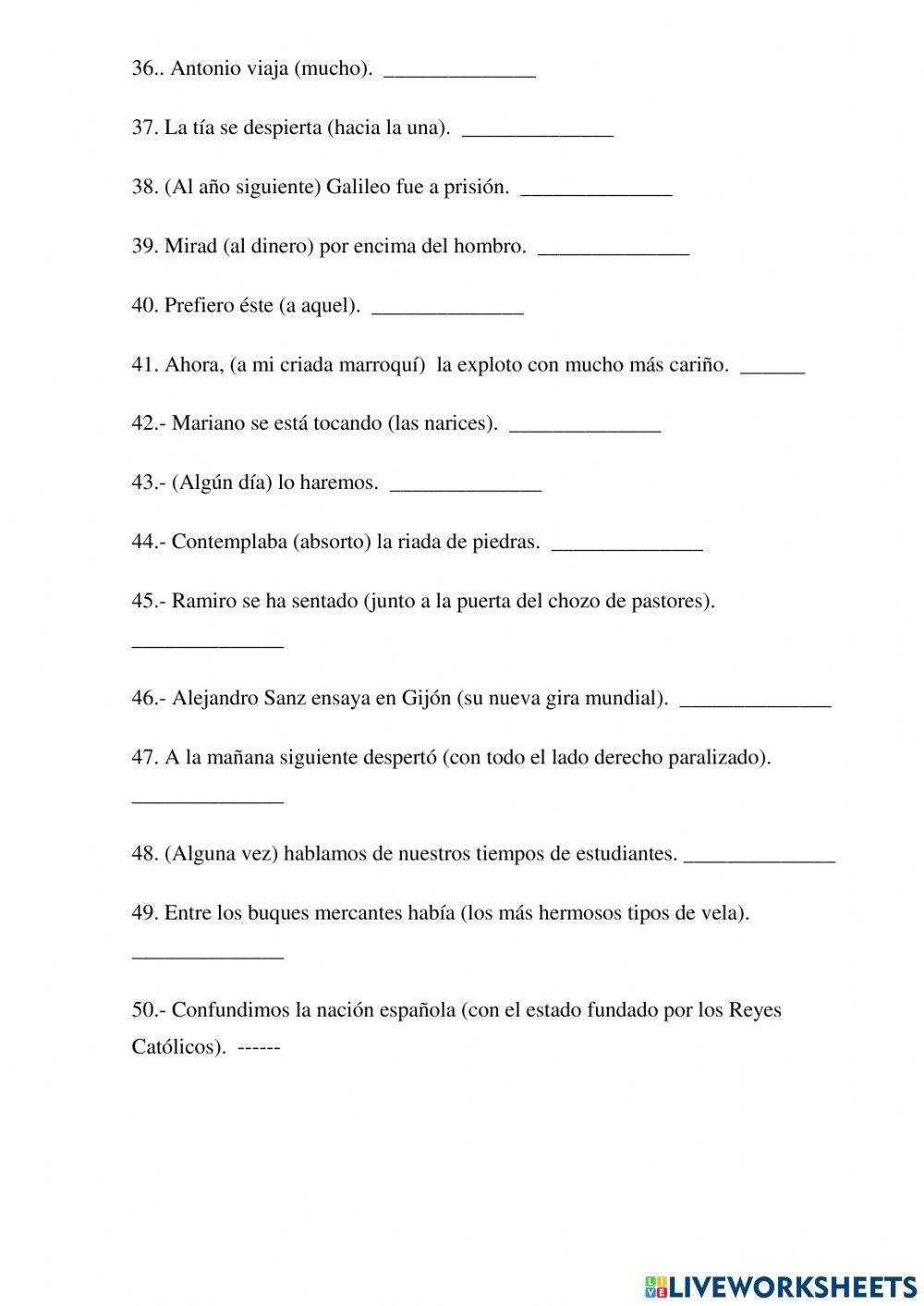 Funciones Sintácticas