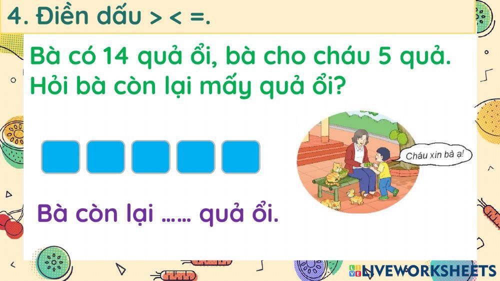 Toán cuối tuần 8