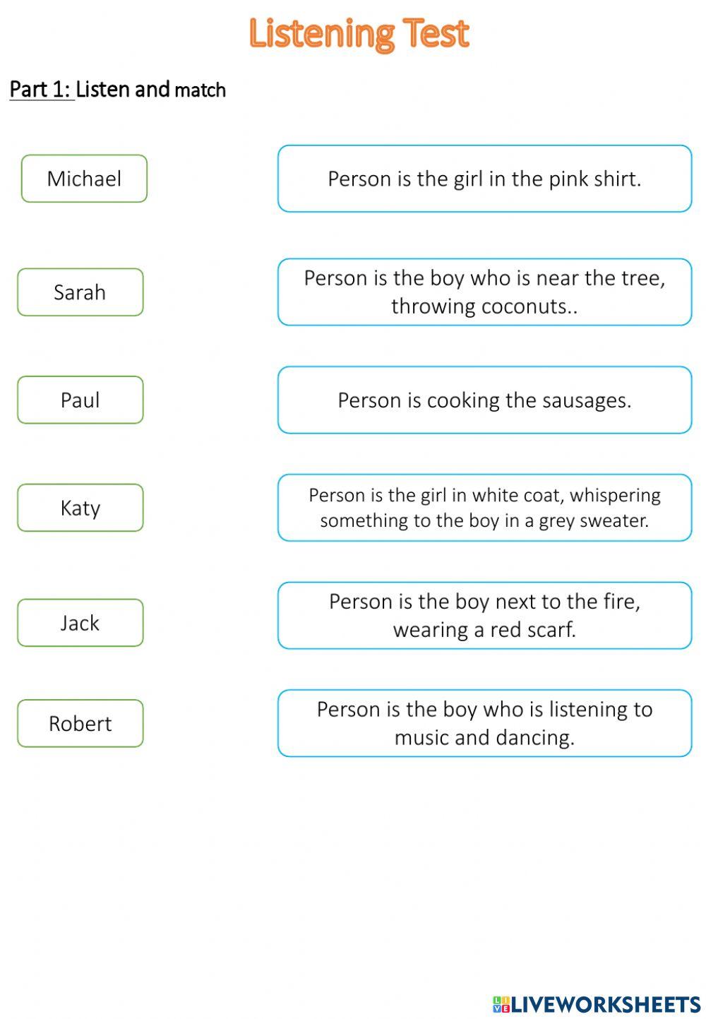 Listening Practice (F-29)