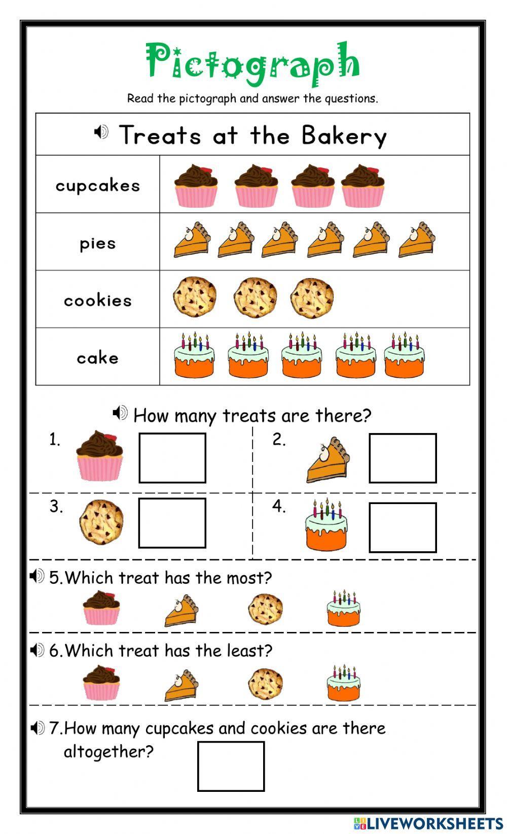 Free Printable Pictograph Worksheets Printable Templa vrogue co