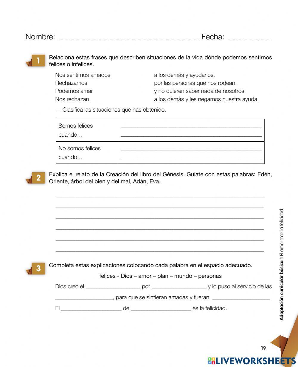 Repaso Unidad1: Quinto Primaria