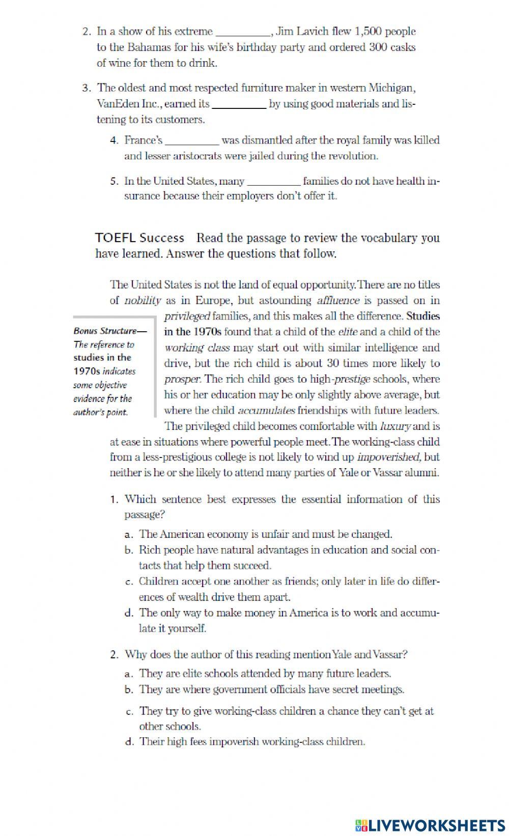 Itp vocabulary L20-21