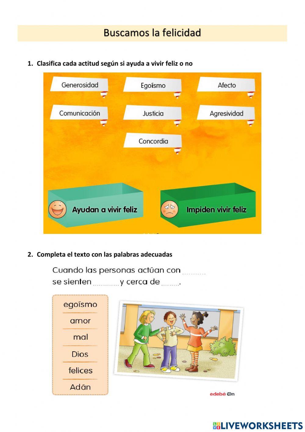 Buscamos la felicidad