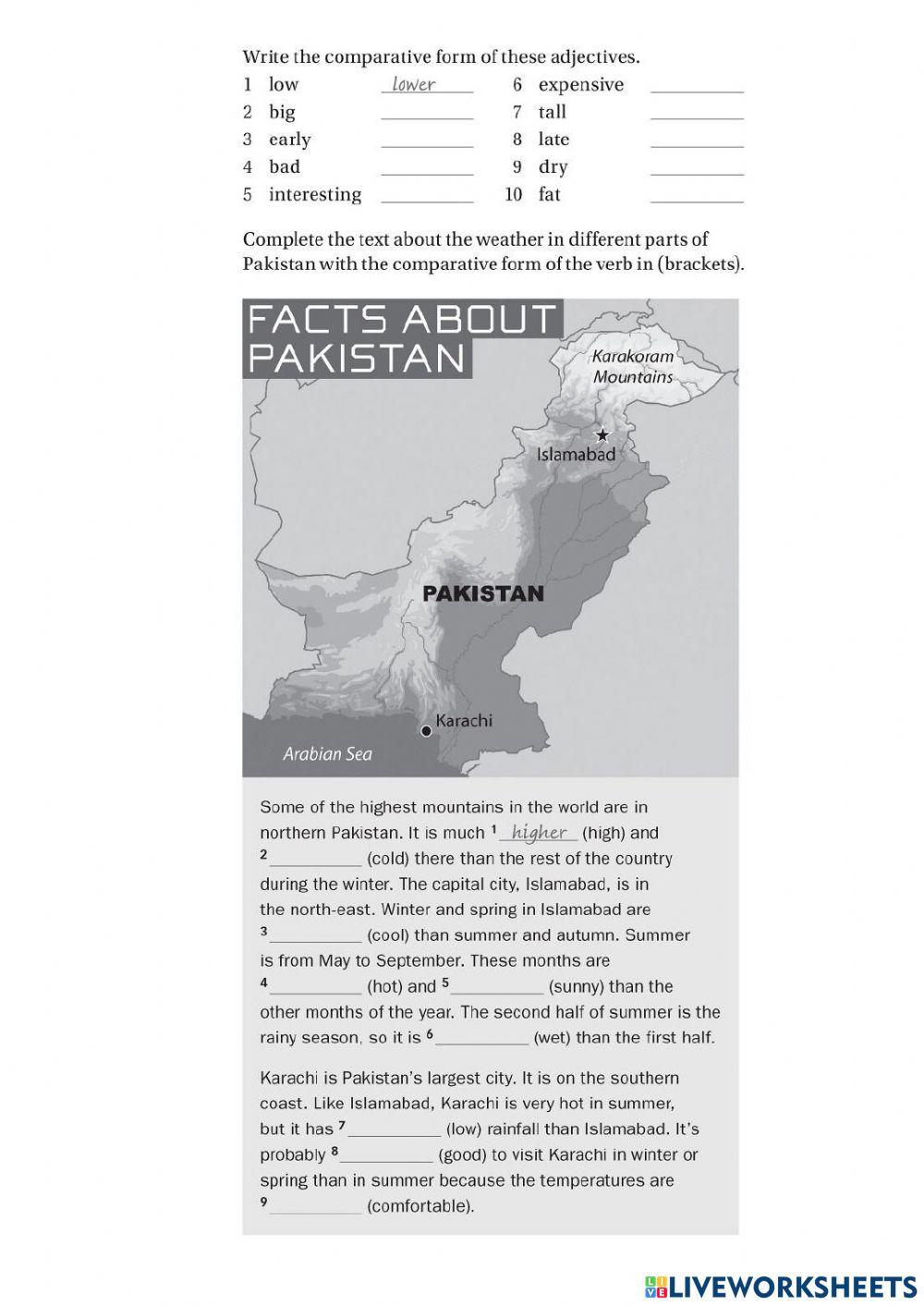 Navigate Elementary Unit 10.1 Weather Comparative