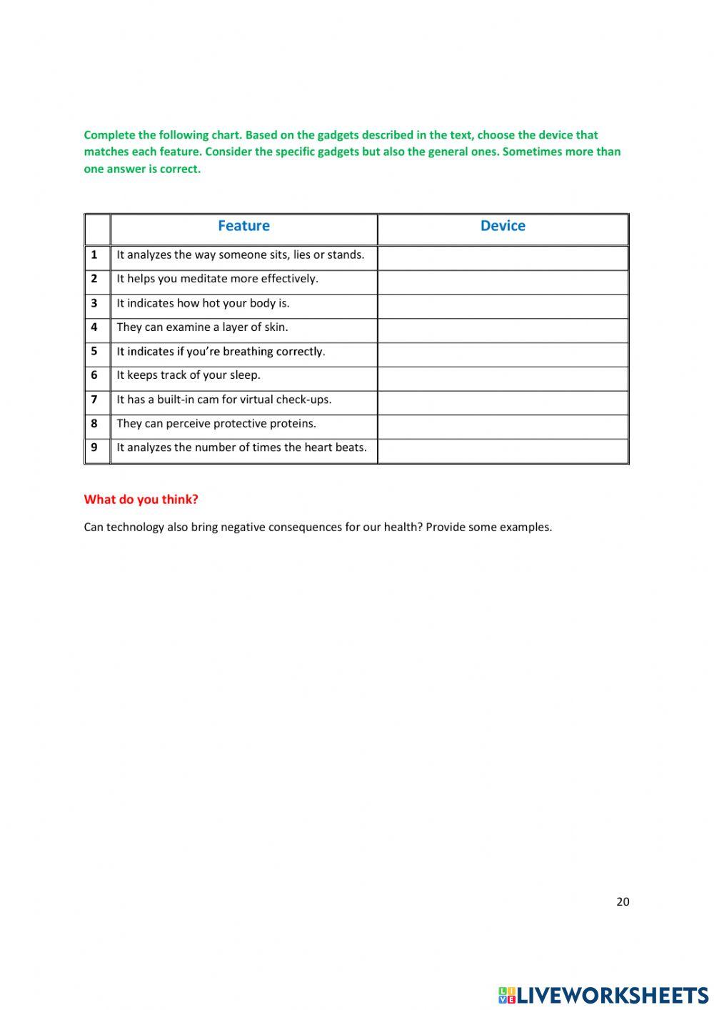 Unit 2 Reading 2 DEVICES THAT CONTRIBUTE TO OUR HEALTH