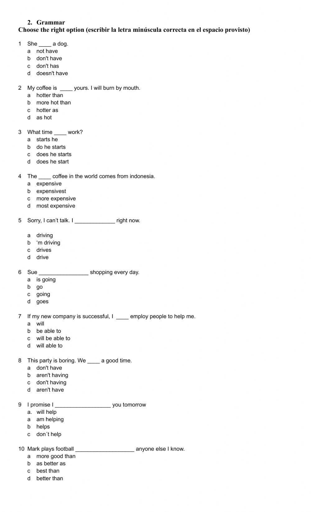 evaluación final 2do tema 1