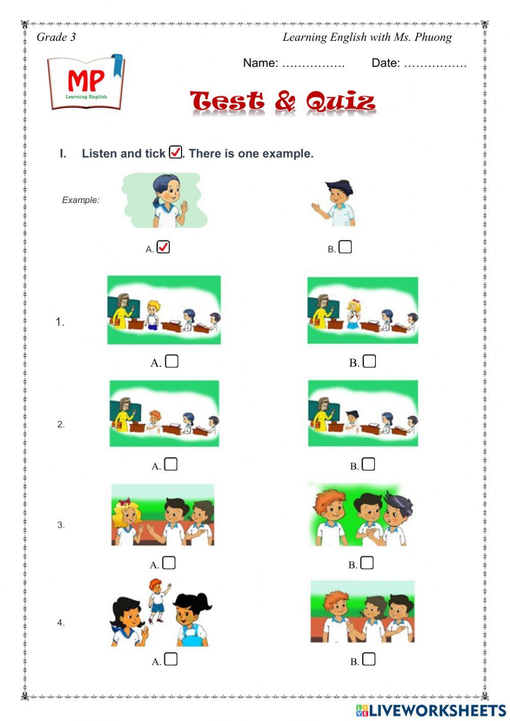 English 3 - Unit 3 - This is Tony