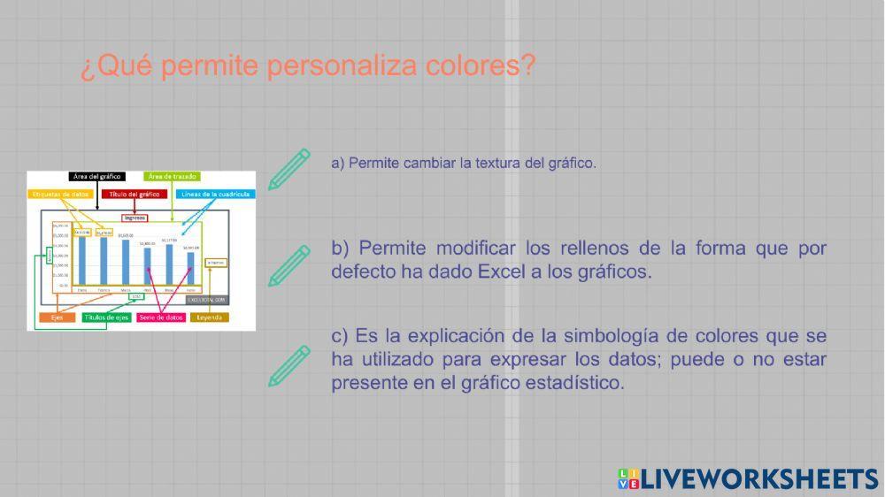 Configurar Gráficos estadísticos