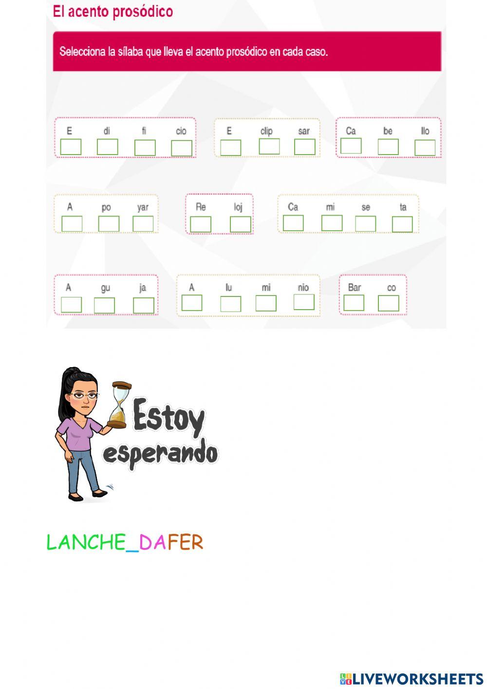 El acento y sus clases