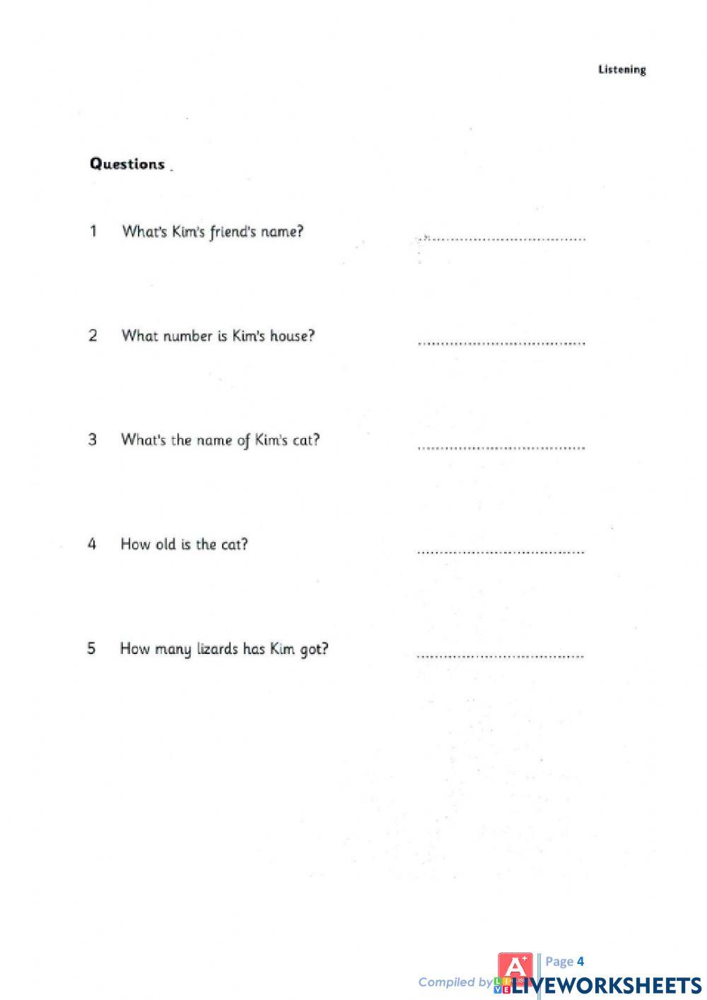 SM2-Unit Test 5-Listening