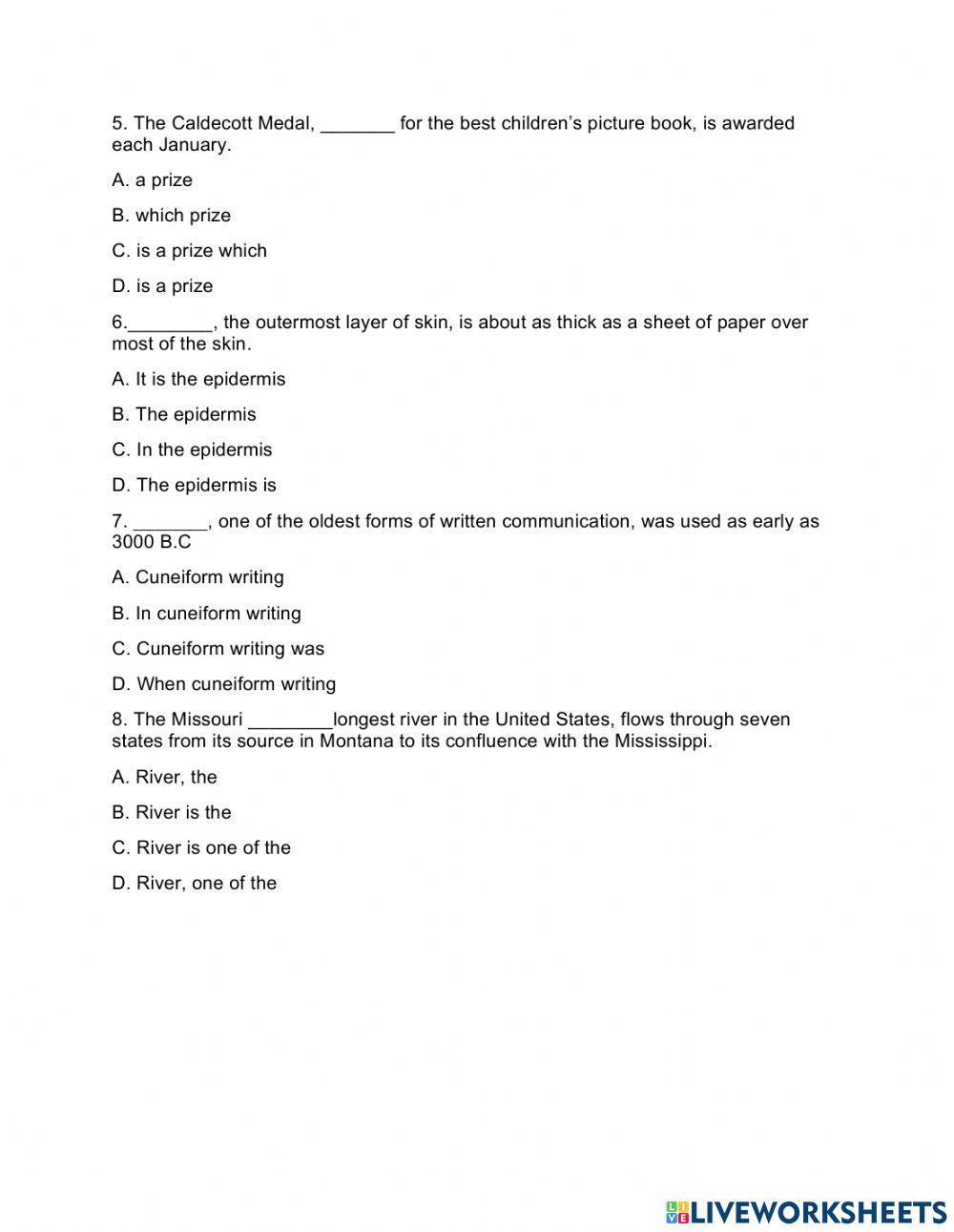 Skill 3 Be Careful of Appositives