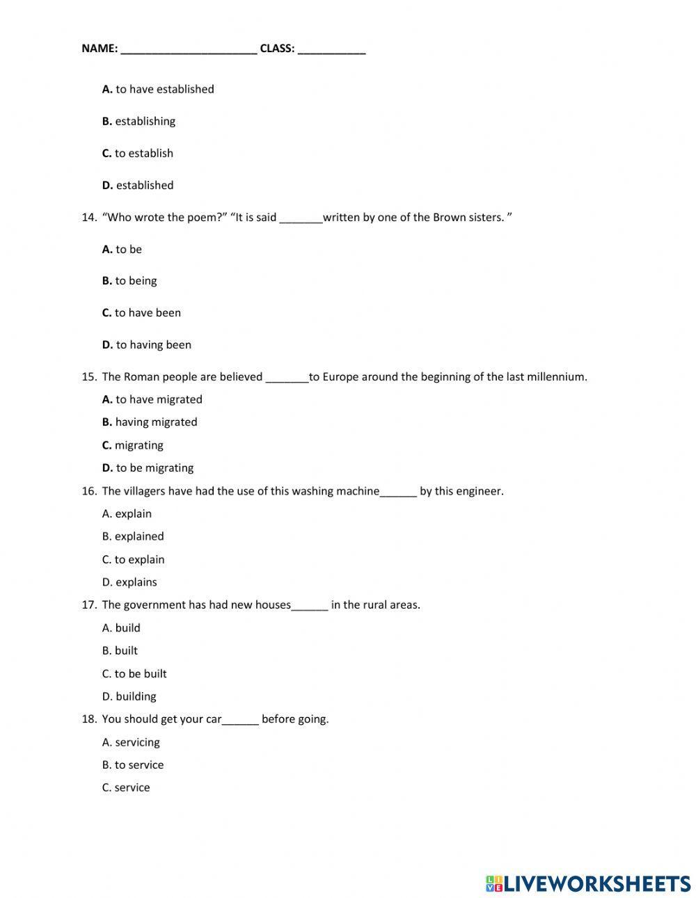 Passive Voice Review