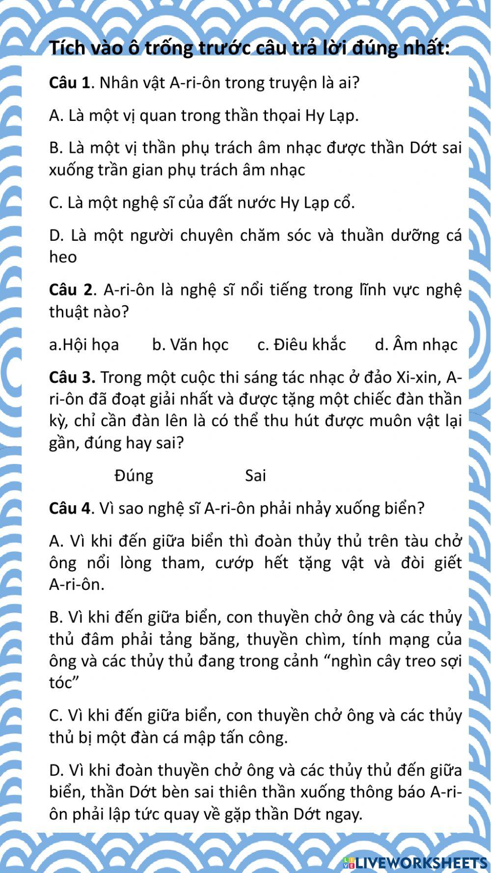Tập đọc lớp 5: Những người bạn tốt