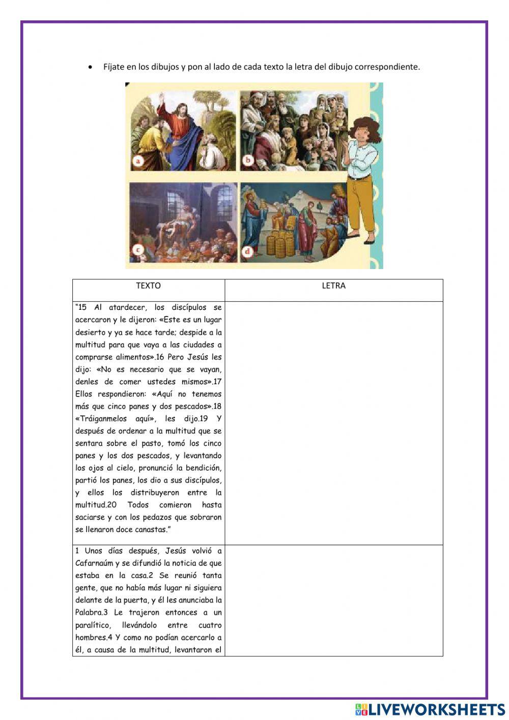 Los preferidos de jesús