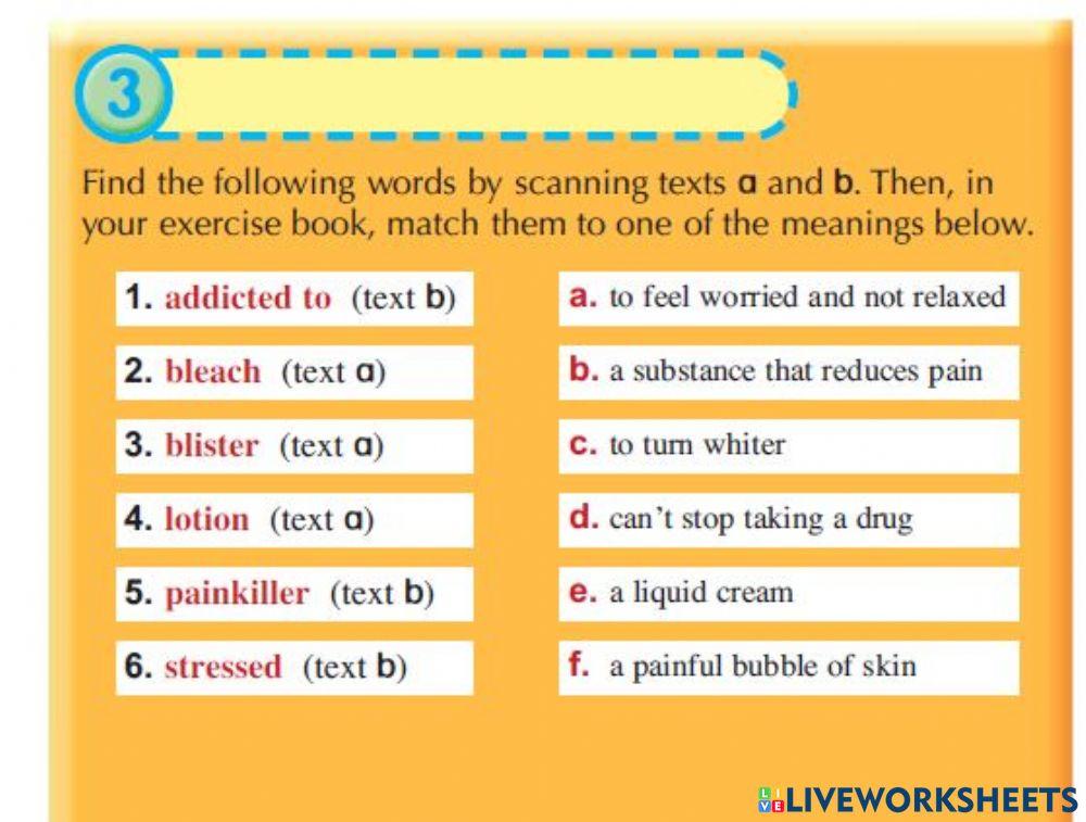Activity 3, CB pp.6-7