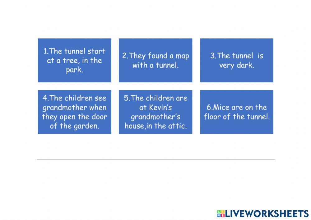 Tuesday                                                The Secret Tunnel                                        26-10-21