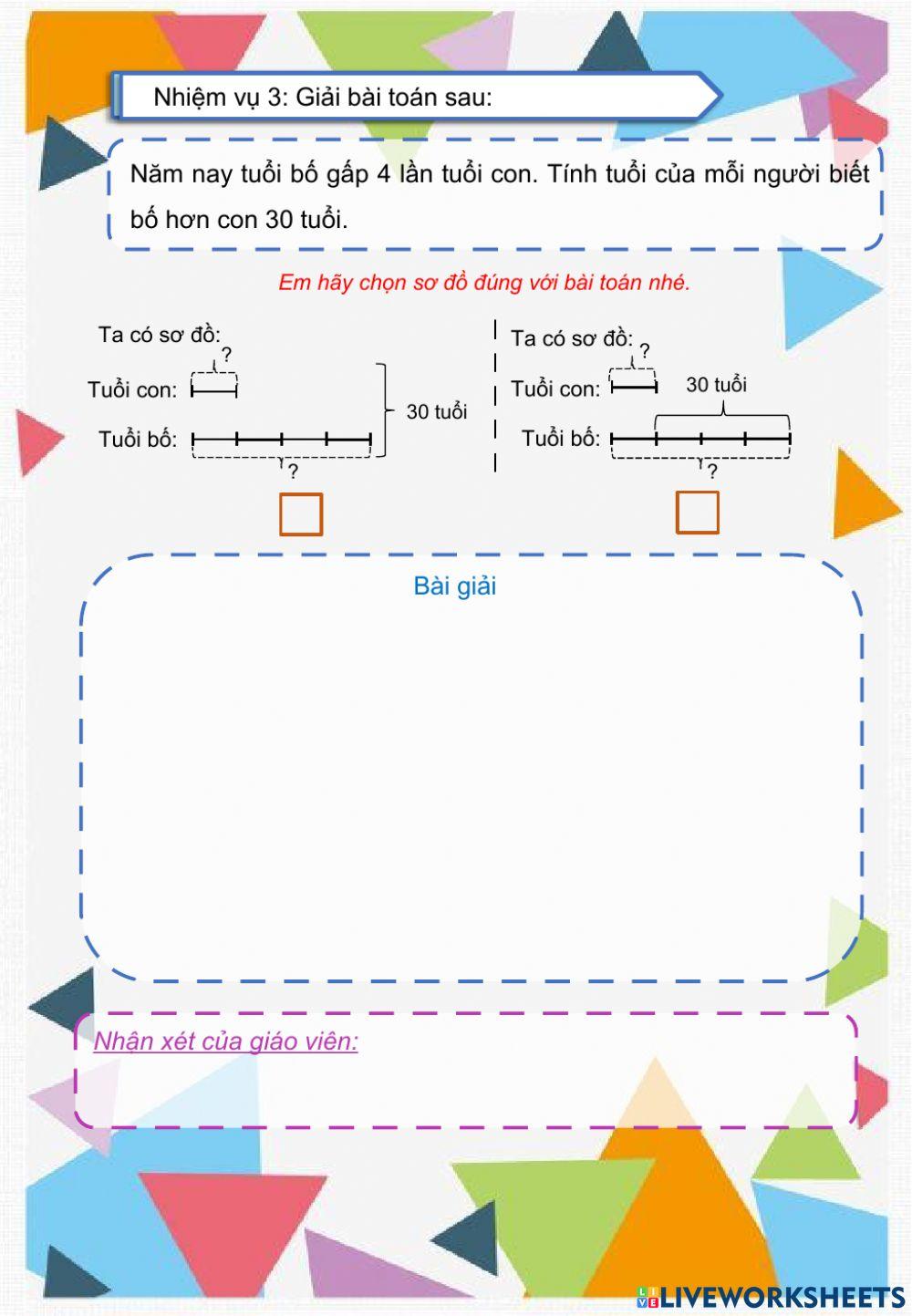 Toán 5 - Luyện tập chung - Trang 31 32