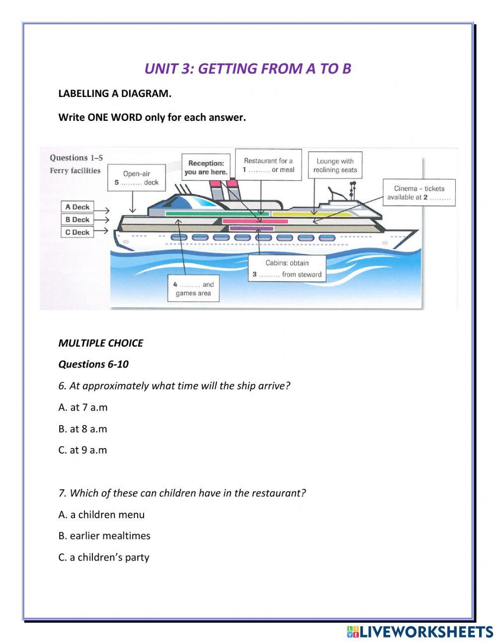 COMPLETE IELTS 4-5 Unit 3 Listening SB