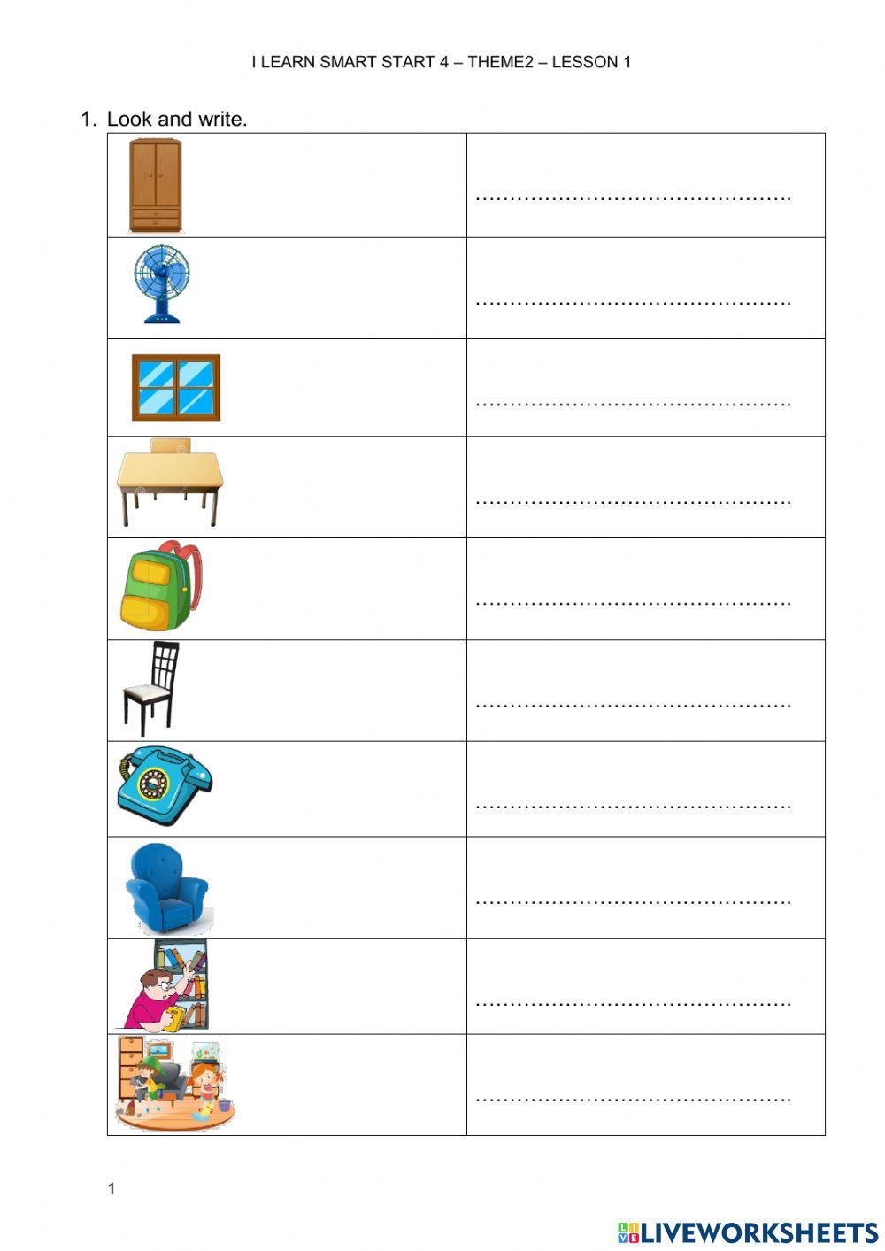 Ilss4-theme2-l1 worksheet | Live Worksheets