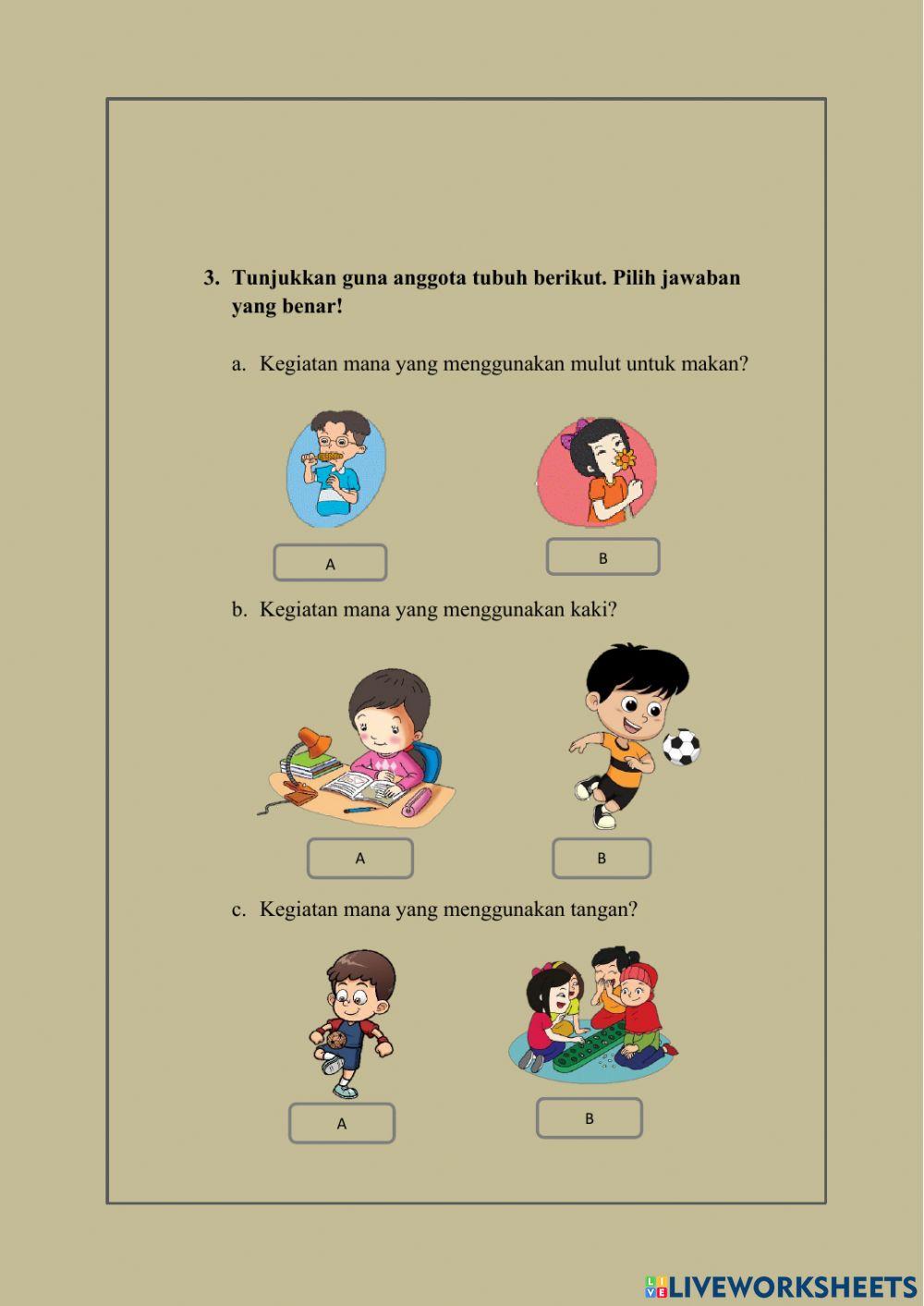 Tema 1 Subtema 2 -Tubuhku-